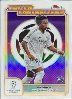 Endrick 2024 Topps Finest Purple