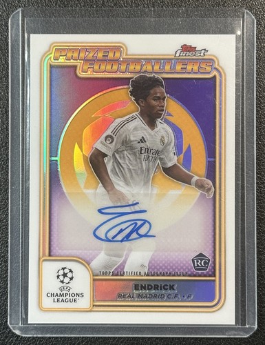 Endrick 2024 Topps Finest Refractor