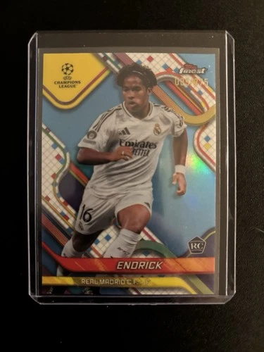 Endrick 2024 Topps Finest Sky Blue /275