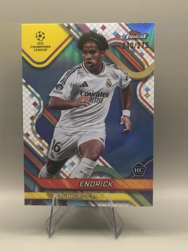Endrick 2024 Topps Finest Sky Blue Refractor /275