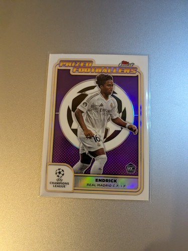 Endrick 2024 Topps Finest UEFA