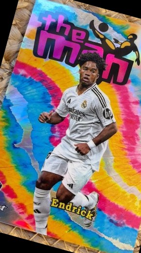 Endrick 2024 Topps Finest UEFA Club Competitions