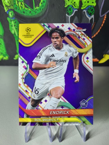 Endrick 2024 Topps Finest Violet /299