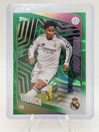 Endrick 2025 Topps Flagship Verde /99
