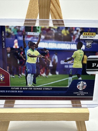 Endrick 2024 Panini Instant Copa America Red /25
