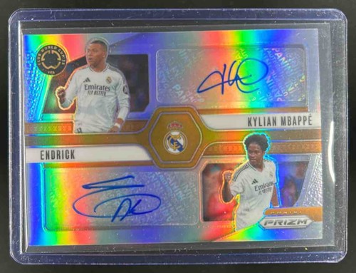 Endrick & Kylian Mbappe 2025 Panini Prizm Coppa del Mondo FIFA Silver /10