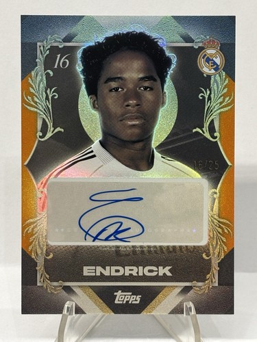 Endrick 2026 Topps Los Blancos Orange /25