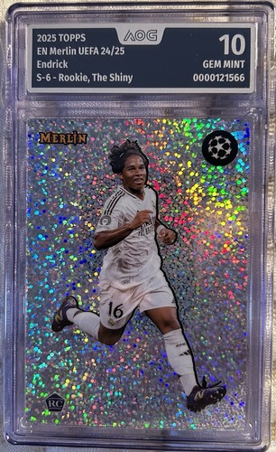 Endrick 2025 Topps Merlin Chrome