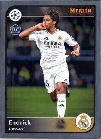 Endrick 2024 Panini Merlin Chrome #16