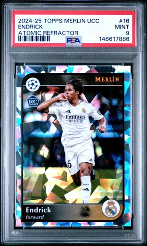 Endrick 2024 Topps Merlin Chrome Atomic Refractor