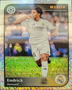 Endrick 2024 Topps Merlin Chrome Diamond Refractor #16