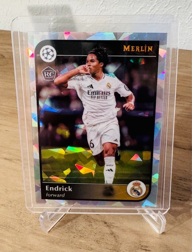 Endrick 2024 Topps Merlin Chrome Ghiaccio Rotto