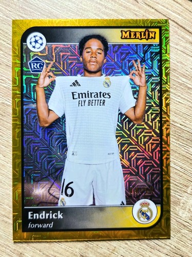 Endrick 2024 Topps Merlin Chrome Gold /50