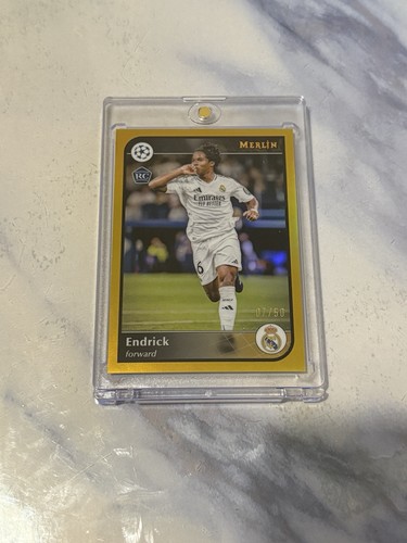 Endrick 2024 Topps Merlin Chrome Gold /50