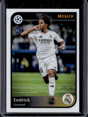 Endrick 2024 Topps Merlin Chrome Pearl Refractor /30