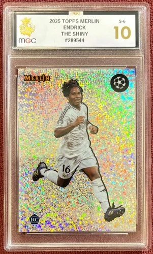 Endrick 2024 Topps Merlin Chrome Shiny