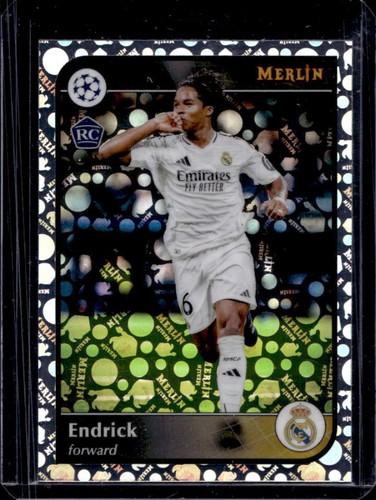 Endrick 2024 Topps Merlin Chrome Vintage Refractor