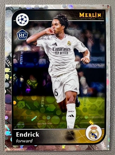 Endrick 2025 Topps Merlin Collections Refractor