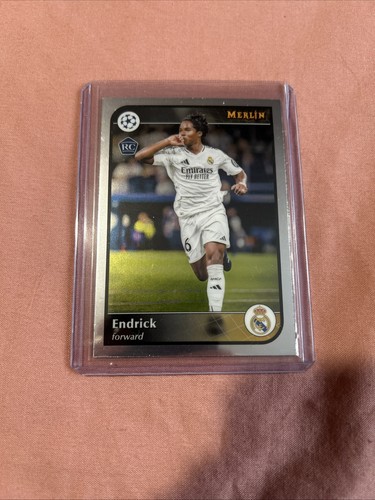 Endrick 2024 Topps Merlin UEFA Club Competitions