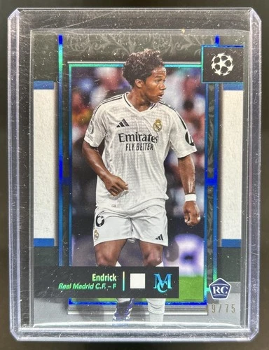 Endrick 2024 Topps Museo Zafiro /75