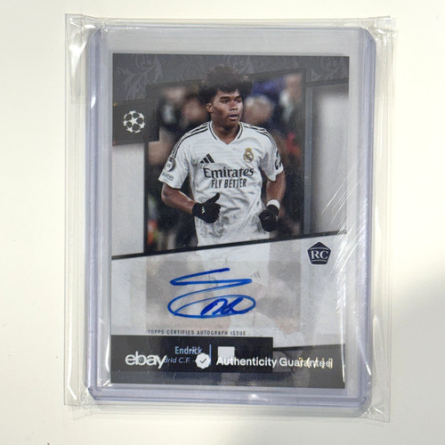 Endrick 2024 Topps Museum Black Diamond /10