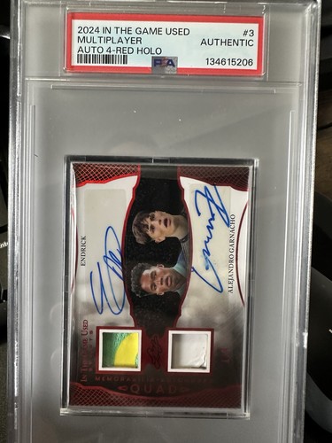 Endrick Pedri Vini Garnacho 2024 Leaf In The Game 1/4