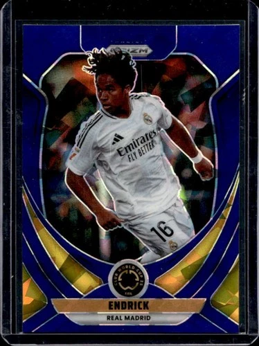Endrick 2025 Panini Prizm Blue Ice /175
