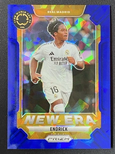 Endrick 2025 Panini Prizm Blue Ice /99