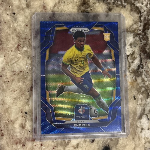 Endrick 2024 Panini Prizm Blue Prizm /199