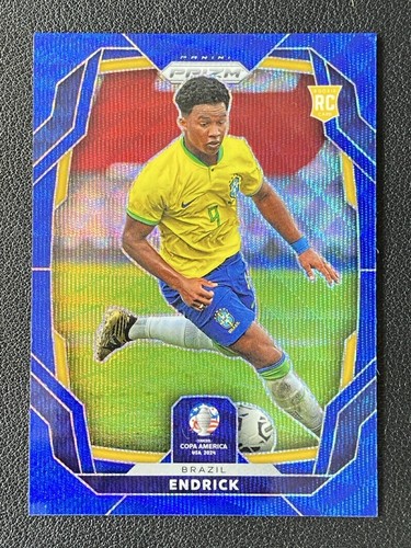 Endrick 2024 Panini Prizm Blue Prizm /199