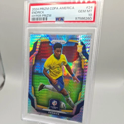 Endrick 2024 Panini Prizm Copa America Hyper Prizm #24