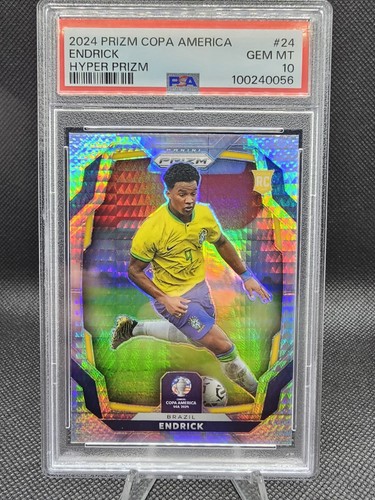 Endrick 2024 Panini Prizm Copa America Hyper Prizm