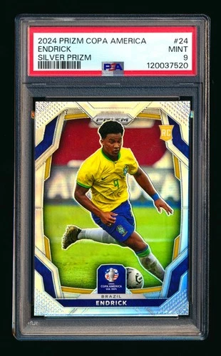 Endrick 2023 Panini Prizm Copa America Silver