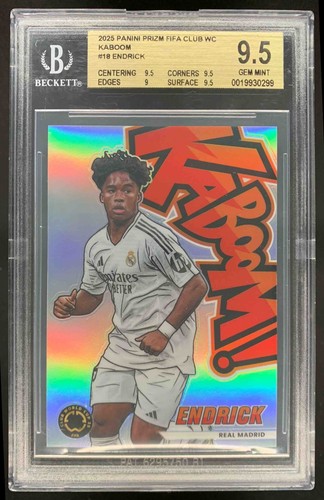 Endrick 2025 Panini Prizm Copa Mundial de Clubes de la FIFA