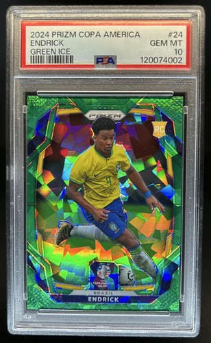 Endrick 2024 Panini Prizm Green Ice