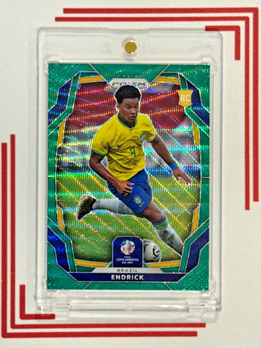 Endrick 2024 Panini Prizm Green Wave