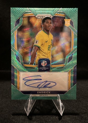 Endrick 2024 Panini Prizm Onda Verde