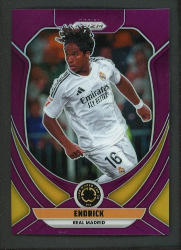 Endrick 2025 Panini Prizm Purple 075/125