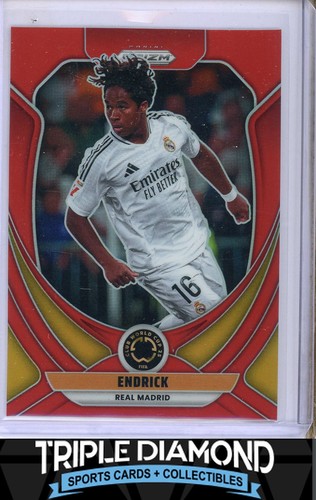 Endrick 2025 Panini Prizm Red /199