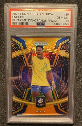 Endrick 2024 Panini Prizm Silver /25