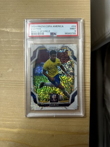 Endrick 2024 Panini Prizm White Sparkle