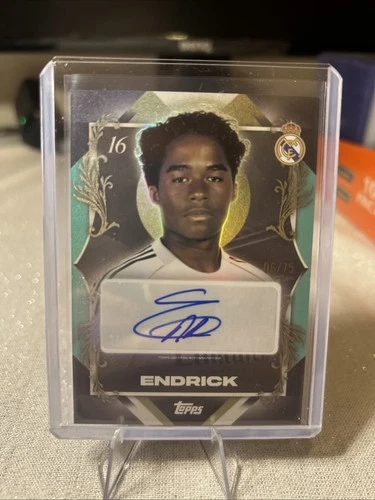 Endrick 2025 Topps Real Madrid Los Blancos /75