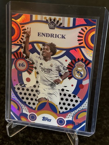 Endrick 2024 Topps Real Madrid Team Set /99