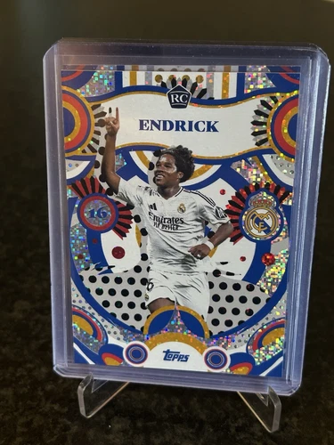 Endrick 2024 Topps Real Madrid Team Set Static Foil