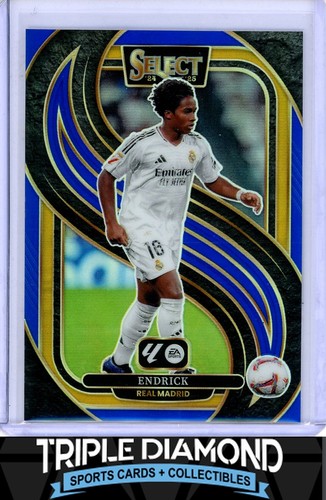 Endrick 2024 Panini Select Azul Prizm