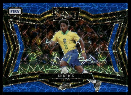 Endrick 2024 Panini Select Blue Lazer Prizm