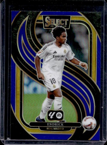 Endrick 2024 Panini Select Blue Prizm #116