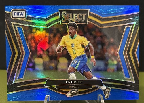 Endrick 2024 Panini Select Blue Prizm