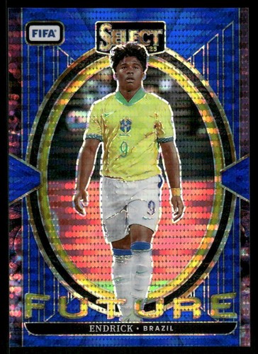 Endrick 2024 Panini Select Blue Pulsar Prizm #15