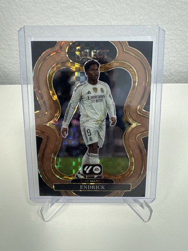 Endrick 2025 Panini Select Checker Bronze /99
